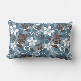 LUAU TIKI PATTERN (BLAUW) KUSSEN