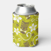 LUAU TIKI PATTERN BLIKJESKOELER (Blikje Voorkant)