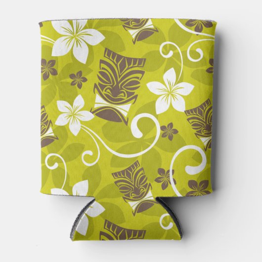 LUAU TIKI PATTERN BLIKJESKOELER (Voorkant)