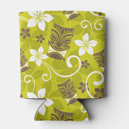 LUAU TIKI PATTERN BLIKJESKOELER (Achterkant)