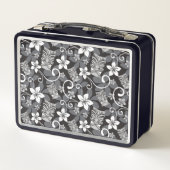 LUAU TIKI PATTERN (CHARCOAL) (Achterkant)