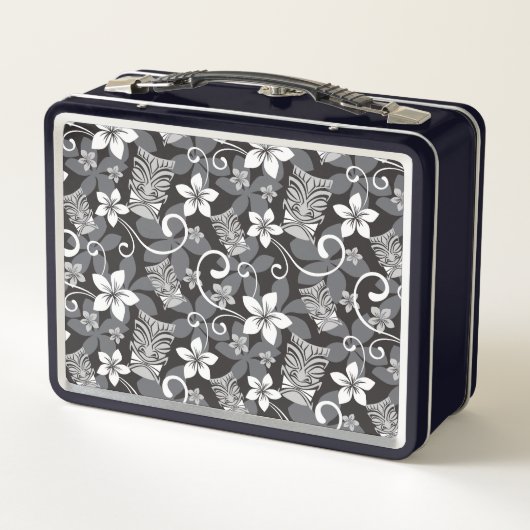 LUAU TIKI PATTERN (CHARCOAL) (Achterkant)