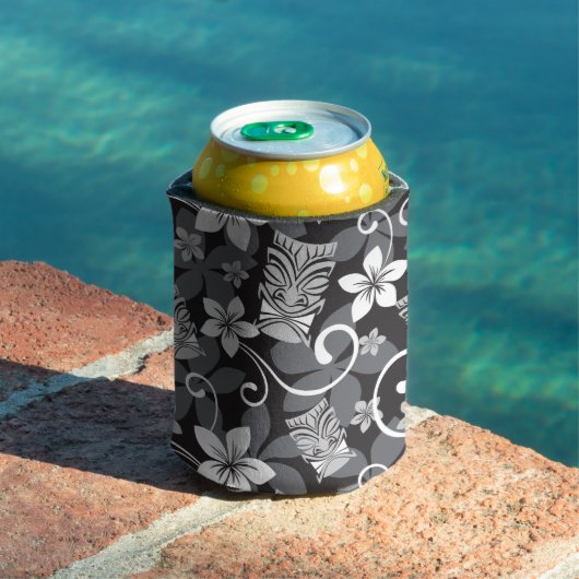 LUAU TIKI PATTERN (CHARCOAL) BLIKJESKOELER (Insitu Zwembad)