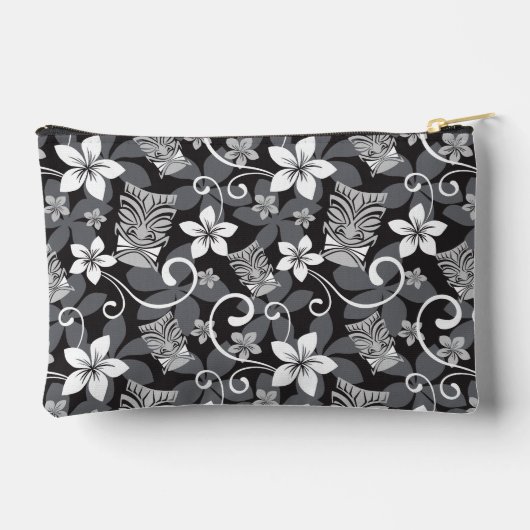 LUAU TIKI PATTERN (CHARCOAL) ETUI (Achterkant)