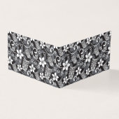 LUAU TIKI PATTERN (CHARCOAL) KAART (Buitenkant)