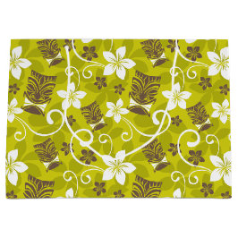 LUAU TIKI PATTERN GROOT CADEAUZAKJE