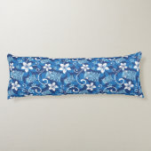 LUAU TIKI PATTERN (HELDERBLAUW) LICHAAMSKUSSEN (Achterkant)