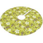 LUAU TIKI PATTERN KERSTBOOM ROK (Gekanteld)