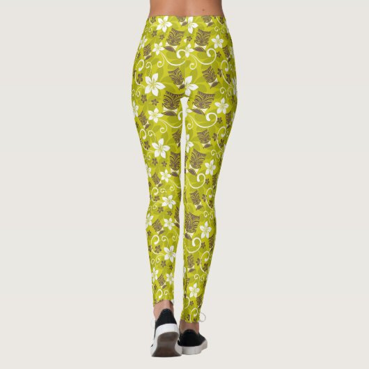 LUAU TIKI PATTERN LEGGINGS (Achterkant)