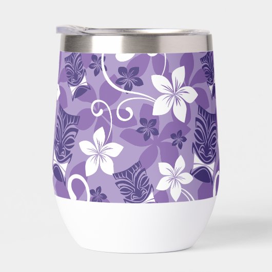 LUAU TIKI PATTERN (PAARSE) (Rechts)