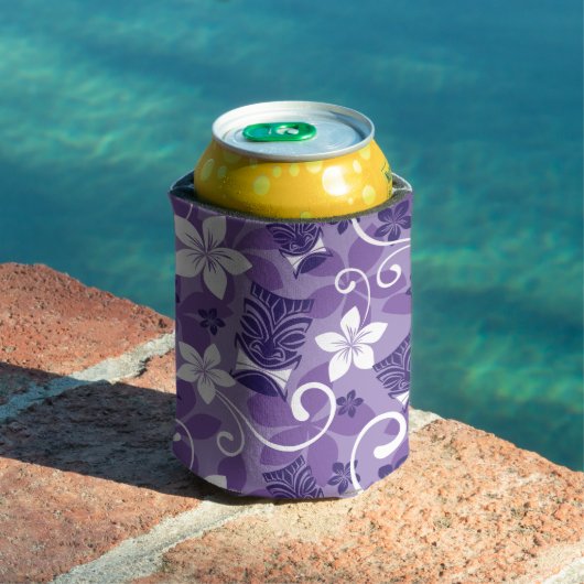 LUAU TIKI PATTERN (PAARSE) BLIKJESKOELER (Insitu Zwembad)