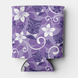 LUAU TIKI PATTERN (PAARSE) BLIKJESKOELER