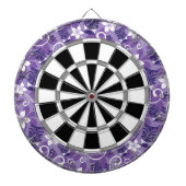 LUAU TIKI PATTERN (PAARSE) DARTBORD (Voorkant)