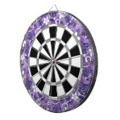 LUAU TIKI PATTERN (PAARSE) DARTBORD (Voorkant Rechts)