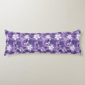 LUAU TIKI PATTERN (PAARSE) LICHAAMSKUSSEN (Voorkant)