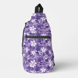 LUAU TIKI PATTERN (PAARSE) SLING BAG