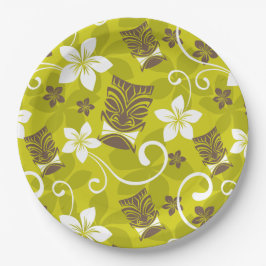 LUAU TIKI PATTERN PAPIEREN BORDJE