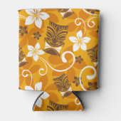 LUAU TIKI PATTERN (SINAASAPPEL) BLIKJESKOELER (Voorkant)