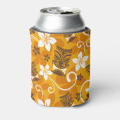 LUAU TIKI PATTERN (SINAASAPPEL) BLIKJESKOELER (Blikje Achterkant)