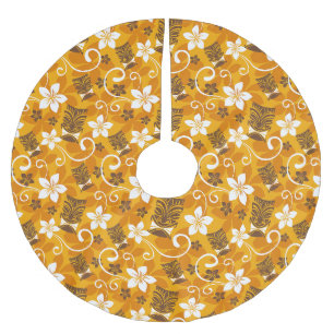 LUAU TIKI PATTERN (SINAASAPPEL) KERSTBOOM ROK