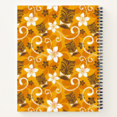LUAU TIKI PATTERN (SINAASAPPEL) NOTITIEBOEK (Achterkant)