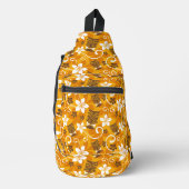 LUAU TIKI PATTERN (SINAASAPPEL) SLING BAG (Voorkant)
