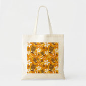 LUAU TIKI PATTERN (SINAASAPPEL) TOTE BAG (Voorkant)