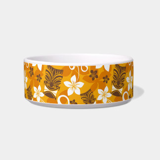 LUAU TIKI PATTERN (SINAASAPPEL) VOERBAKJE