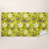 LUAU TIKI PATTERN STRANDLAKEN (Voorkant)