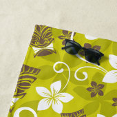 LUAU TIKI PATTERN STRANDLAKEN (In situ)