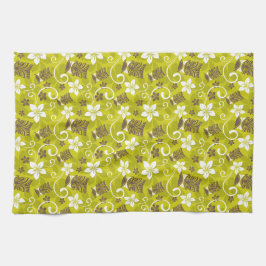 LUAU TIKI PATTERN THEEDOEK