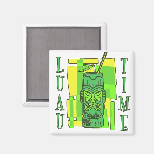 Luau Time Magneet (Voorkant / Achterkant)