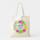 Luau Tropical Hawaiian Aloha Summer Tote Bag (Achterkant)