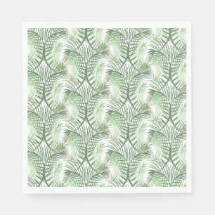 Luau Tropical Palm Leaves Servet