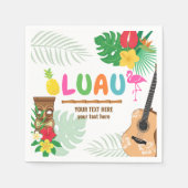 Luau Tropical Party Servetten (Voorkant)