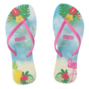 Luau Tropisch thema Teenslippers