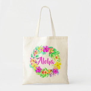 Luau Tropische Hawaiian Aloha Summer Fun Canvas ta Tote Bag