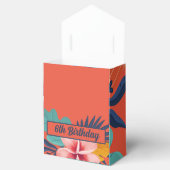 Luau Tropische zomer verjaardag Bedankdoosjes (Geopend)