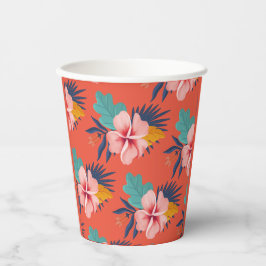 Luau tropische zomer zwembad partij Verjaardag Papieren Bekers