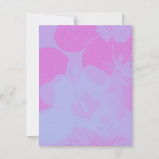 Luau Uitnodiging (Voorkant)