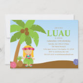 Luau | Uitnodiging (Voorkant)