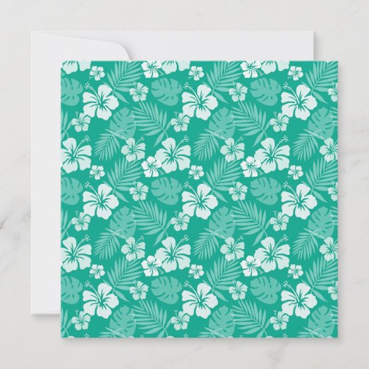 Luau Uitnodiging (Voorkant)