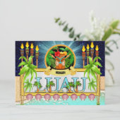 LUAU Uitnodiging - Bekijk terug (Staand voorkant)