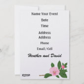 Luau uitnodiging door SRF (Achterkant)