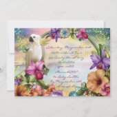 Luau-uitnodigingen, Birthday Luau-uitnodigingen Kaart (Achterkant)