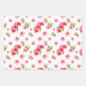 Luau verjaardag Tropische strandnaam Inpakpapier Vel (Voorkant 3)