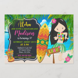 Luau Verjaardag Uitnodiging Aloha Invites