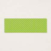 Luau Verjaardagsfeestje Favor Bag Label Mini Visitekaartjes (Achterkant)