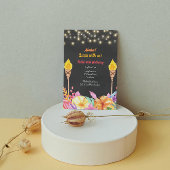  Luau Verjaardagsfeestuitnodiging Kaart