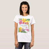 Luau Verloving Feest T-shirt (Voorkant volledig)